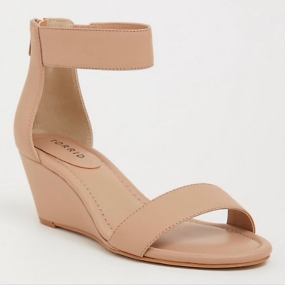 Torrid Nude Mini Wedge